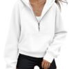 Womens Hoodies Fleece Fall Fashion Outfits Workout Sweatshirts-8